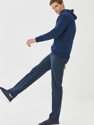 Прямые брюки Wrangler синие