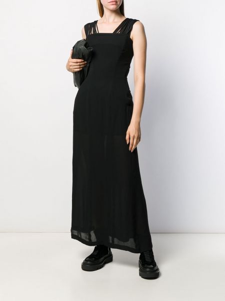 Kleid Yohji Yamamoto Pre-owned schwarz