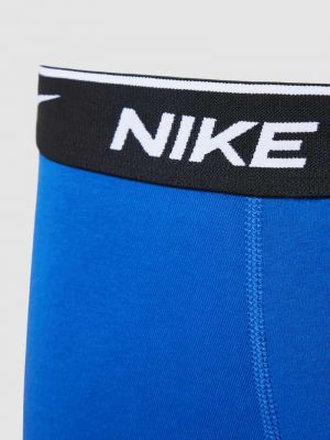 Bokserki slim fit Nike niebieskie