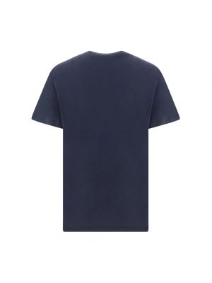 Camisa de algodón Balmain azul