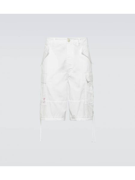 Pantaloncini di cotone Undercover bianco