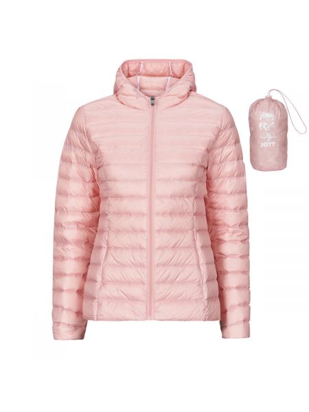 Pernata jakna Jott ružičasta