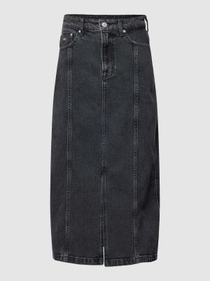 Spódnica jeansowa bawełniana z kieszeniami Tommy Jeans