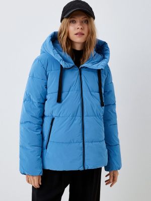 Утепленная демисезонная куртка Mavi голубая
