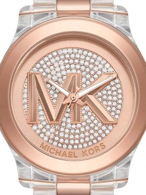 Zegarek z różowego złota Michael Kors