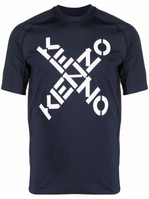Camiseta slim fit Kenzo azul
