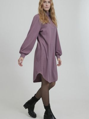 Вязаное платье b.young, фиолетовый