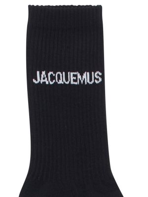 Calcetines de punto Jacquemus negro
