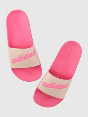Klapki Adidas różowe
