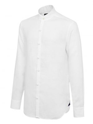 Lněná košile Shanghai Tang bílá