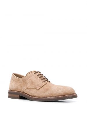 Zapatos derby con cordones Brunello Cucinelli marrón