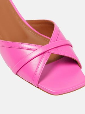 Usnjene sandali Malone Souliers roza