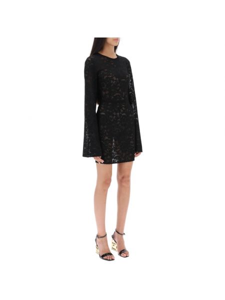 Sukienka mini elegancka Dolce And Gabbana czarna