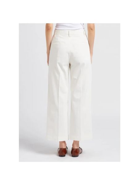 Pantalones de algodón Ralph Lauren blanco