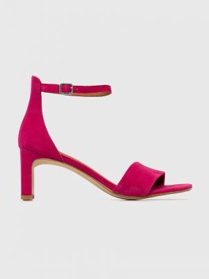 Sandale din piele Vagabond roz