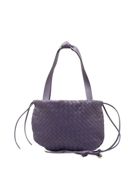 Mini krepšys Bottega Veneta Pre-owned violetinė