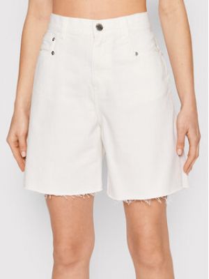 Shorts en jean Twinset blanc