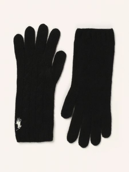 Перчатки Polo Ralph Lauren черные