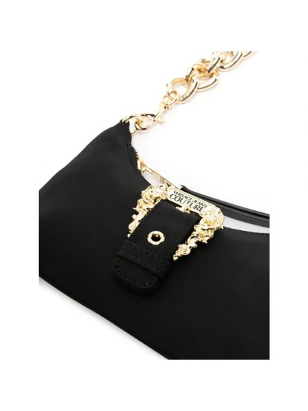 Bolsa de hombro Versace Jeans Couture negro