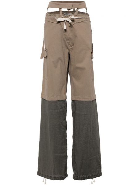 Široke hlače Ottolinger siva