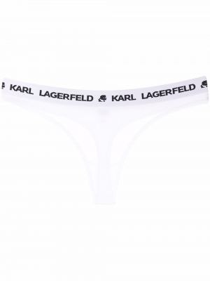 Džerzej tango nohavičky Karl Lagerfeld biela