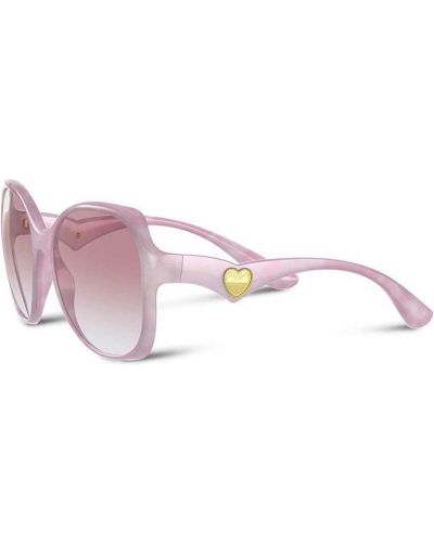 Gafas de sol con corazón Dolce & Gabbana Eyewear rosa