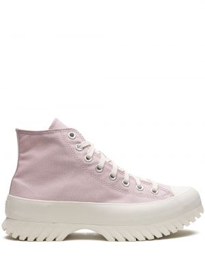 Sneakers med stjärnmönster Converse Chuck Taylor All Star rosa