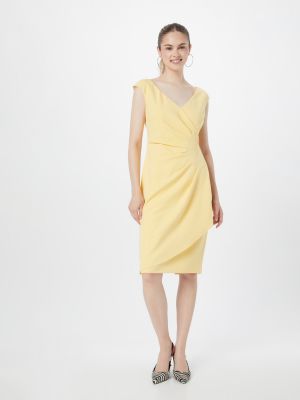 Φόρεμα Adrianna Papell κίτρινο