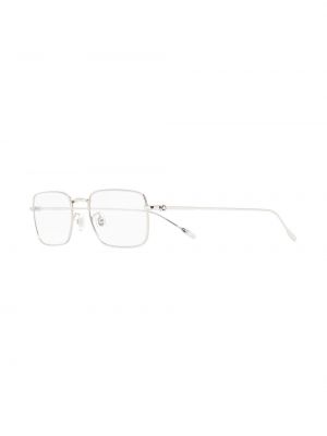 Brille mit sehstärke Montblanc silber