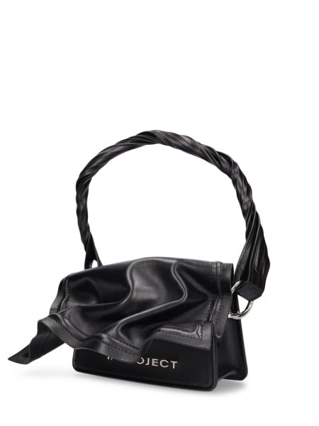 Δερμάτινη τσάντα ώμου Y Project μαύρο