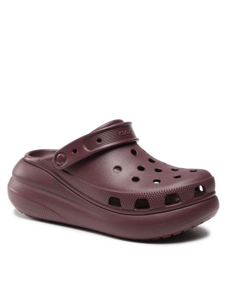 Sandales Crocs bordo