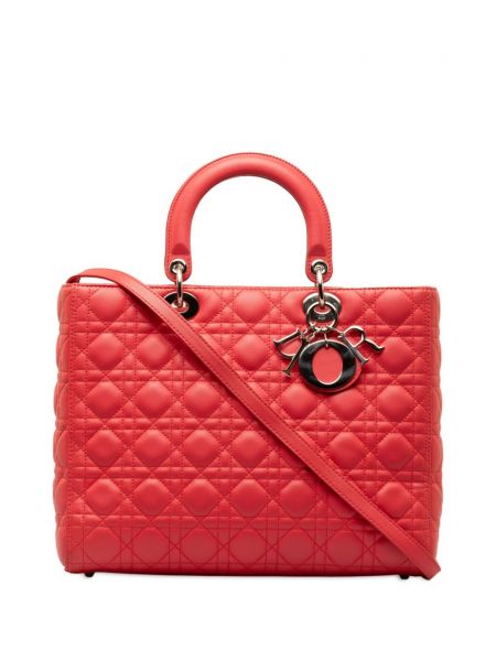 Чанта за чанта Christian Dior Pre-owned червено