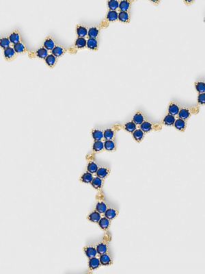 Pozlacený náhrdelník Aldo modrý