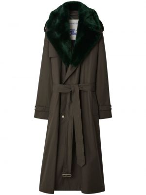 Trench Burberry verde