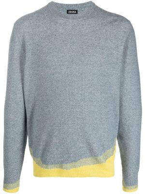 Sweat col rond en tricot col rond Zegna
