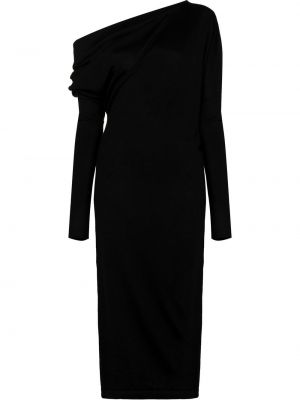 Μίντι φόρεμα Tom Ford μαύρο