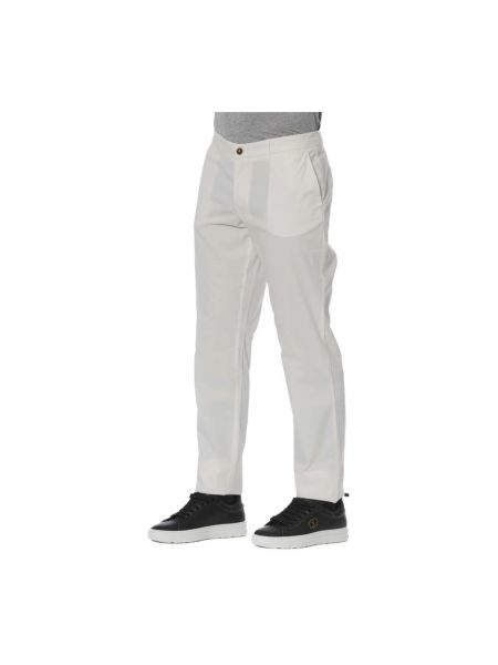 Pantalones chinos Trussardi blanco