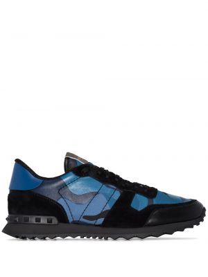 Sneakers με σχέδιο παραλλαγής Valentino Garavani μπλε