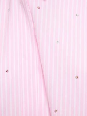 Camisa de algodón Msgm rosa