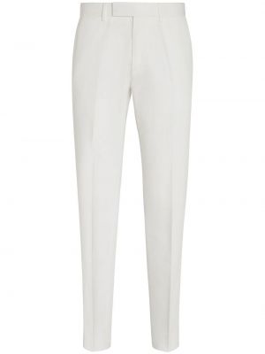 Pantaloni chino Zegna bianco