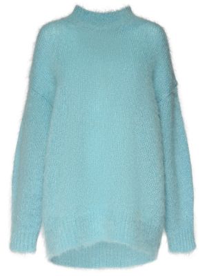 Suéter de punto de lana mohair Isabel Marant azul