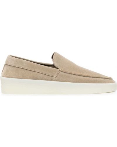 Slip-on ruskind loafers Fear Of God brun