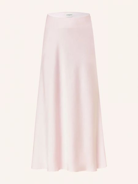 Атласная юбка Claudie Pierlot розовая