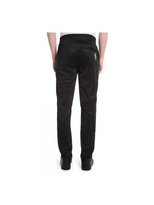 Pantalones de chándal de algodón Marcelo Burlon negro