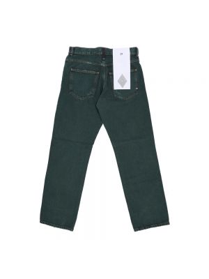 Straight jeans Amish grün