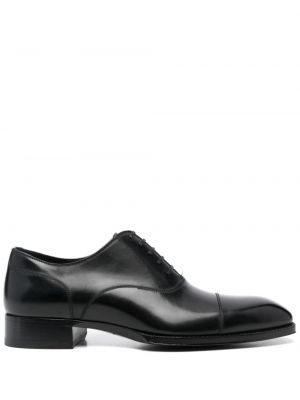 Pantofi oxford din piele Tom Ford negru