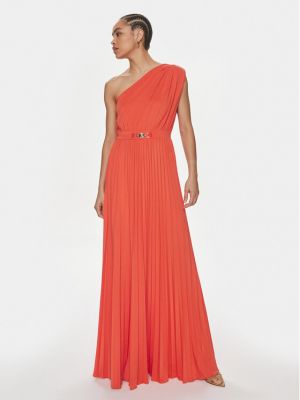 Priliehavé večerné šaty Gaudi oranžová