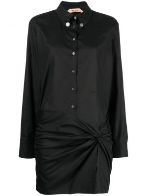 Sukienka długa bawełniana N°21 czarna