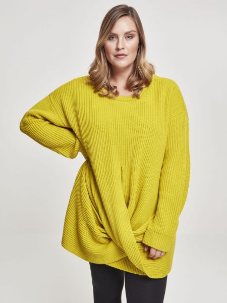 Sweter Urban Classics żółty
