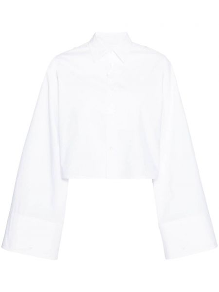 Chemise longue Mm6 Maison Margiela blanc